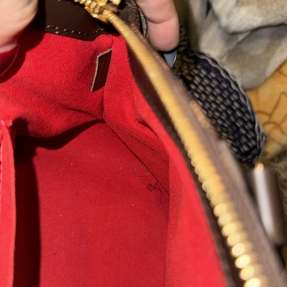 Louis Vuitton Verona PM Damier Ebene Shoulder Bag - Picture 4 of 10